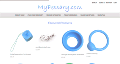 Desktop Screenshot of mypessary.com
